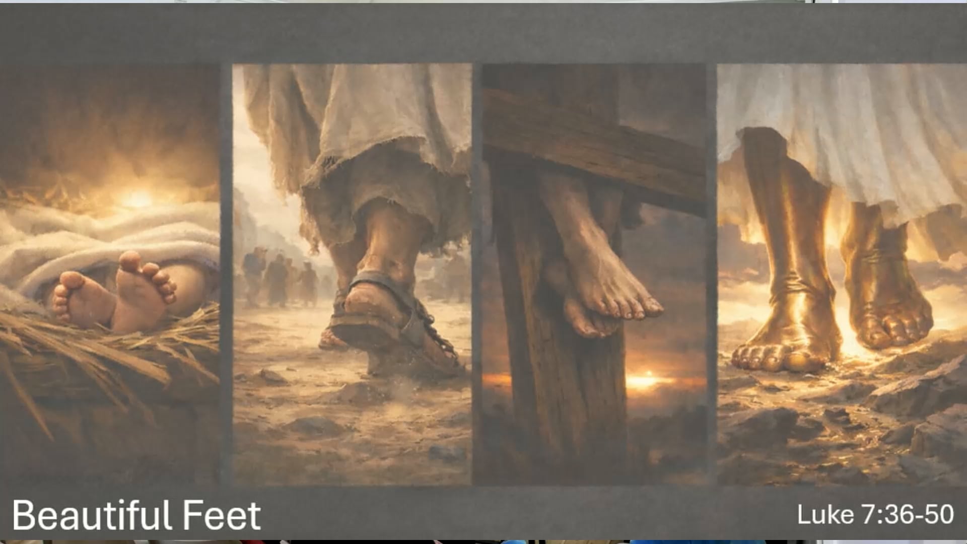 Beautiful Feet Series: First Steps – Luke 7:36-50