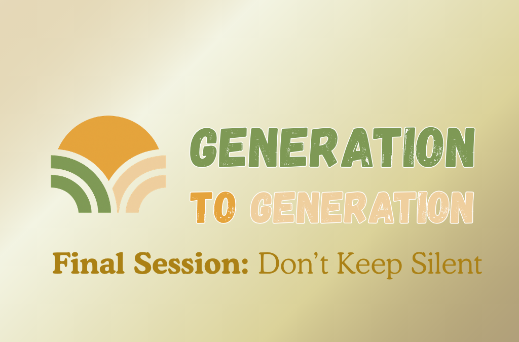 Camp 2026: Sunday Service – Don’t Keep Silent – Luke 19:37-40