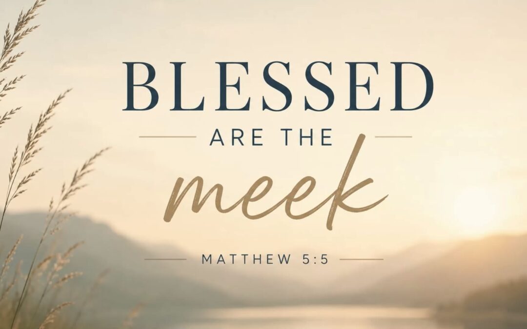 The Beatitudes Series: Meek – Matthew 5:5