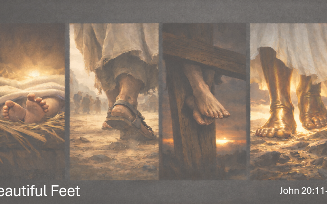 Beautiful Feet Series: A Moment at His Feet (Risen) – John 20:11-18